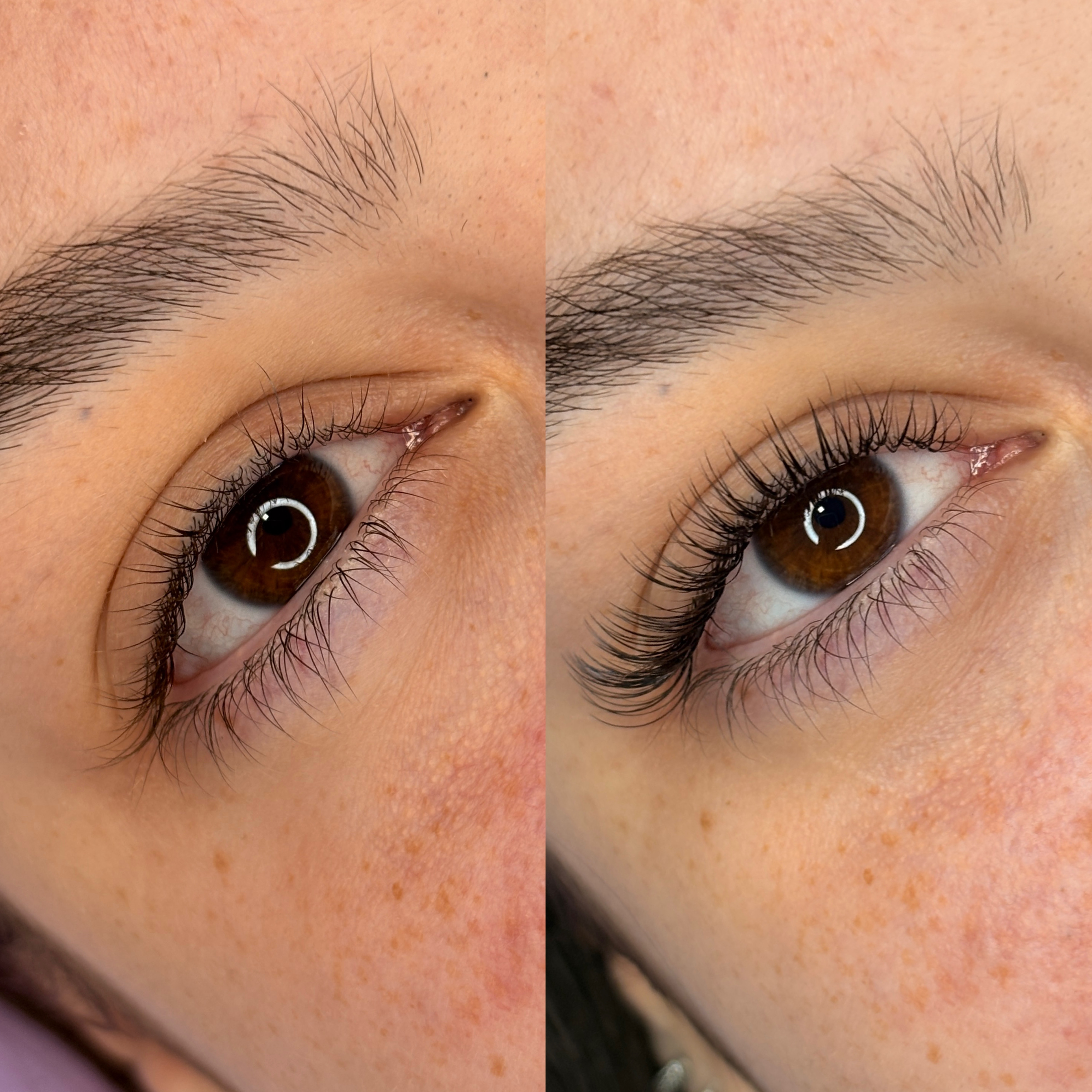 Antes e depois — Efeito Molhado